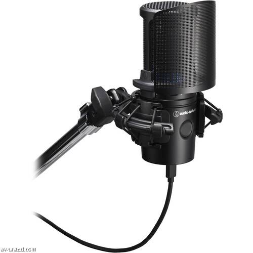 Pare-brise De Micro En Mousse Pour Audio Technica AT2020, Housse De Microphone, Filtre Anti-pop Pour Audio Technica ATR2500 AT2035 Et Autres Grands Micro