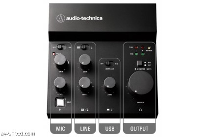 Audio-Technica AT-UMX3 USB Interface audio mixer