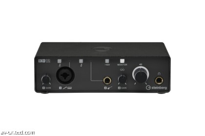 DTM・DAW steinberg IXO12 BLACK Amazon.com: Steinberg IXO12 Black, 2x2 USB 2.0 24-Bit/192kHz
