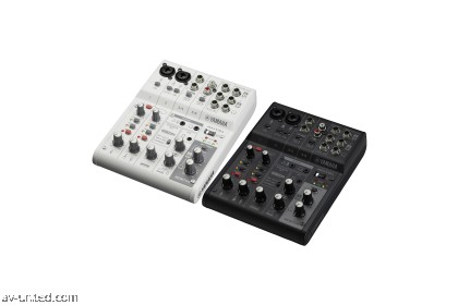 Yamaha AG06MK2 Live Streaming Mixer (White)