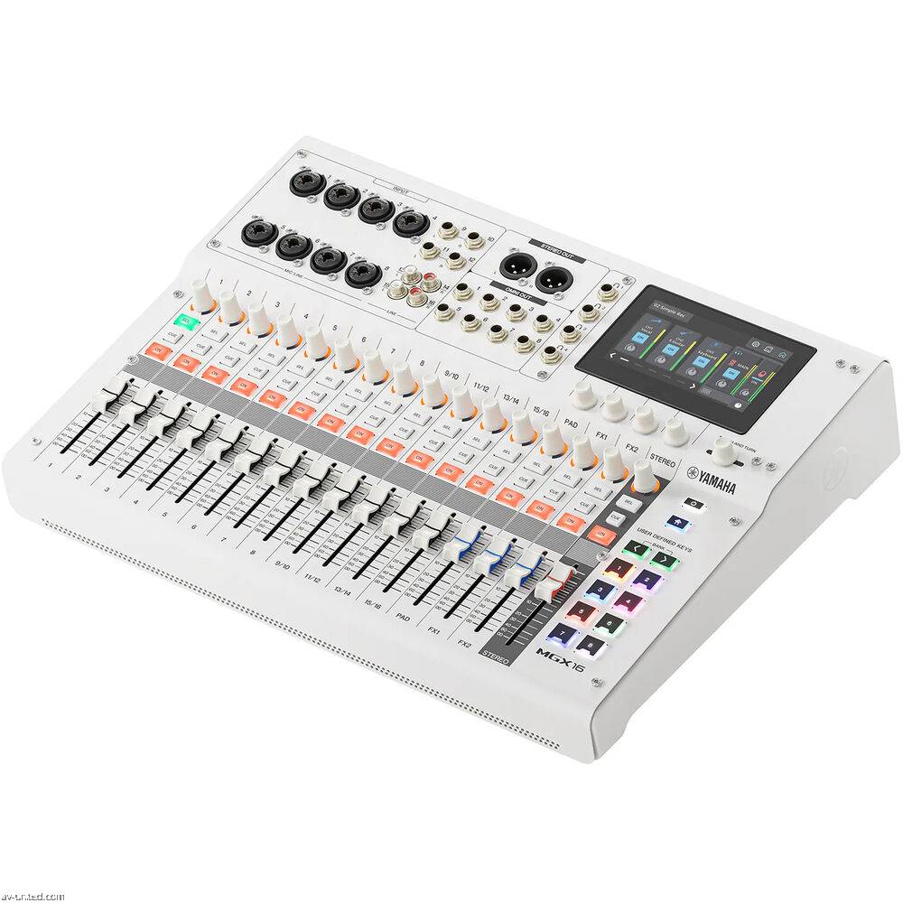 Yamaha MGX16V Production Audio Digital Mixing Console with Video