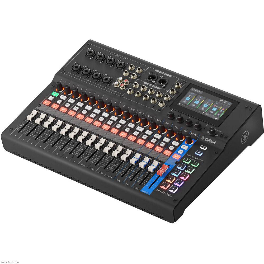 Yamaha MGX16V Production Audio Digital Mixing Console with Video