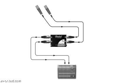 Radial StageBug SB-48 - Adattatore Alimentazione Phantom Per Audio Professionale