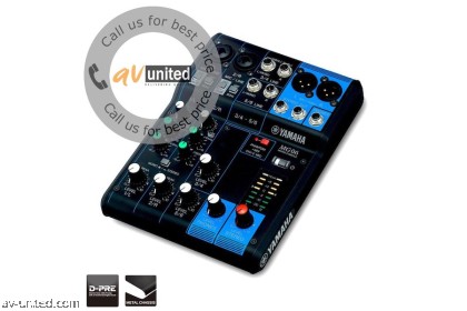 Yamaha 6 Channel Mixer Yamaha MG06 Mixing Console - Compact 6