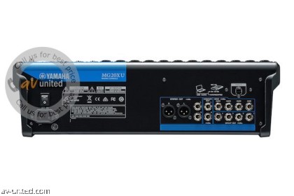 Yamaha MG20XU 20-Input Analog Mixer with Built-In FX & 2-In/2-Out