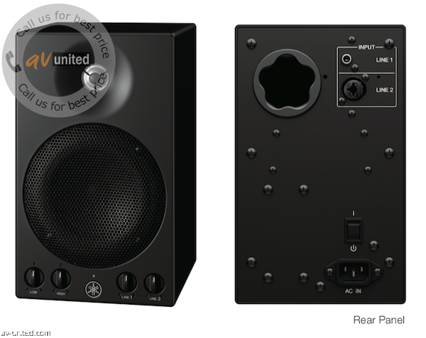 動作補償　YAMAHA　MSP3 Powered Monitor Speaker Yamaha MSP3 Powered Studio Monitor @  - YouTube