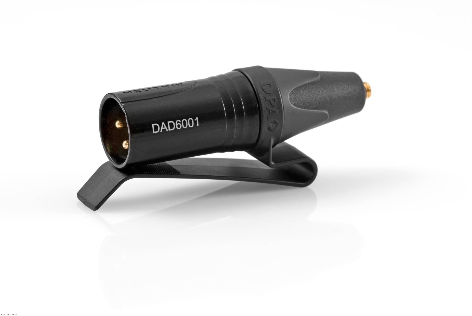 DPA Microphones - DAD6001-BC Adapter for MicroDot to 3-pin XLR with ...