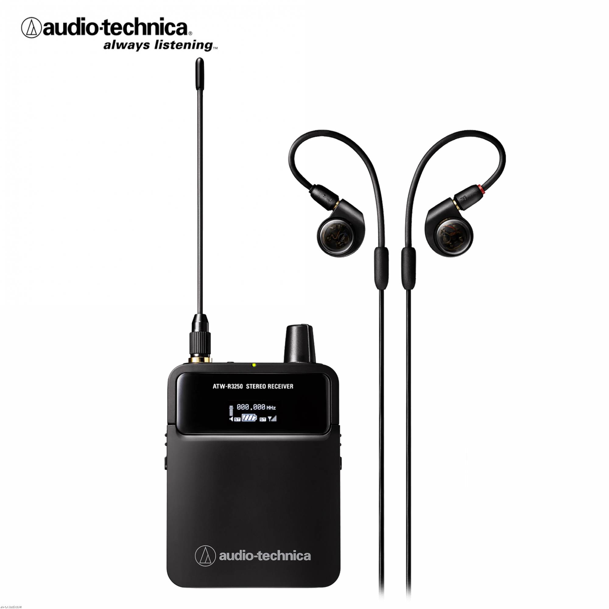 AudioTechnica 3000 Series Wireless InEar Monitor System (ATW3255)