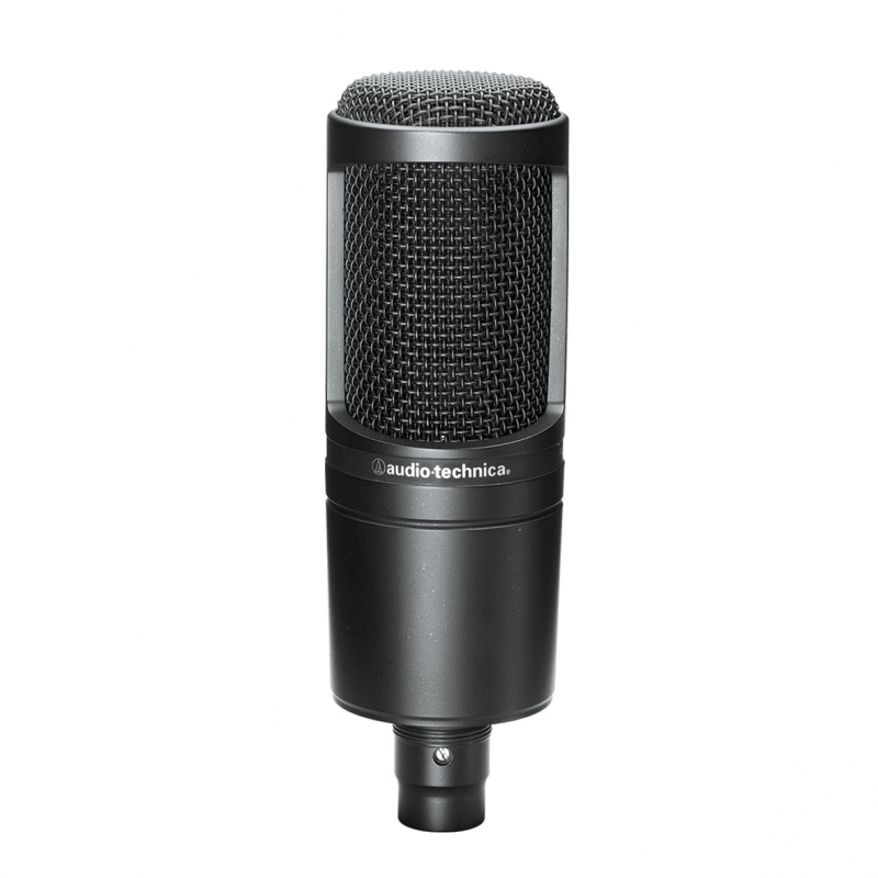 Audio Technica 20 Series AT2020 Cardioid Condenser Microphone for
