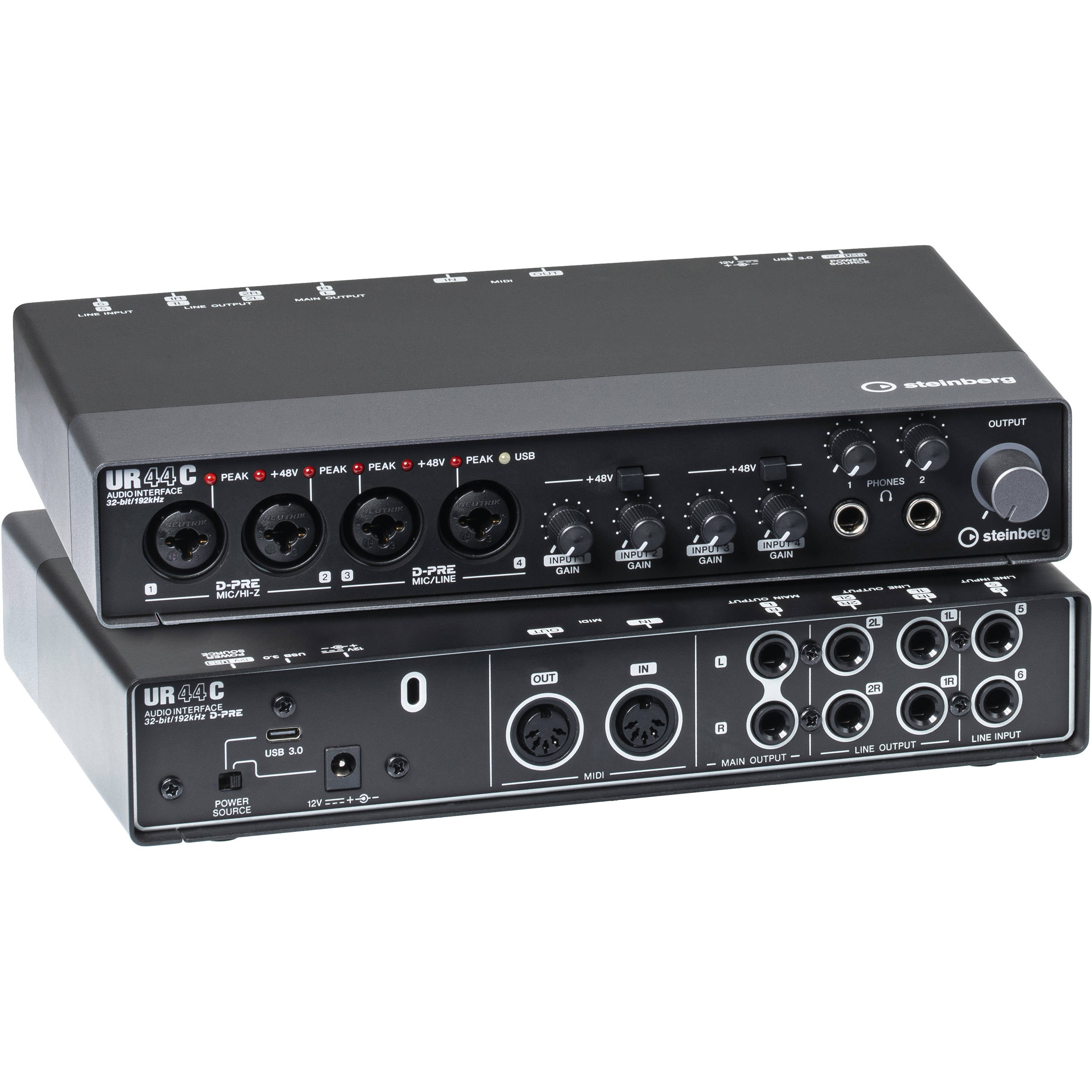 Yamaha Steinberg UR44C USB Audio Interface (UR-44C)