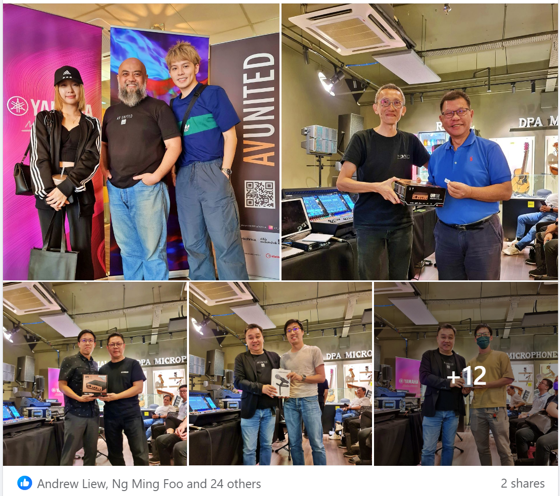 AV United & Yamaha hosts Church Tech Talk