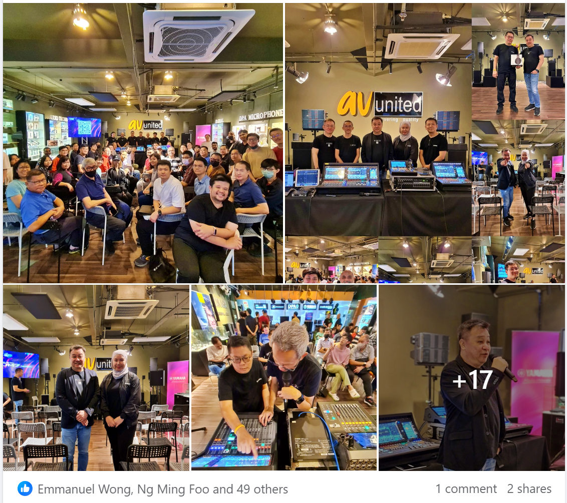 AV United & Yamaha hosts Church Tech Talk