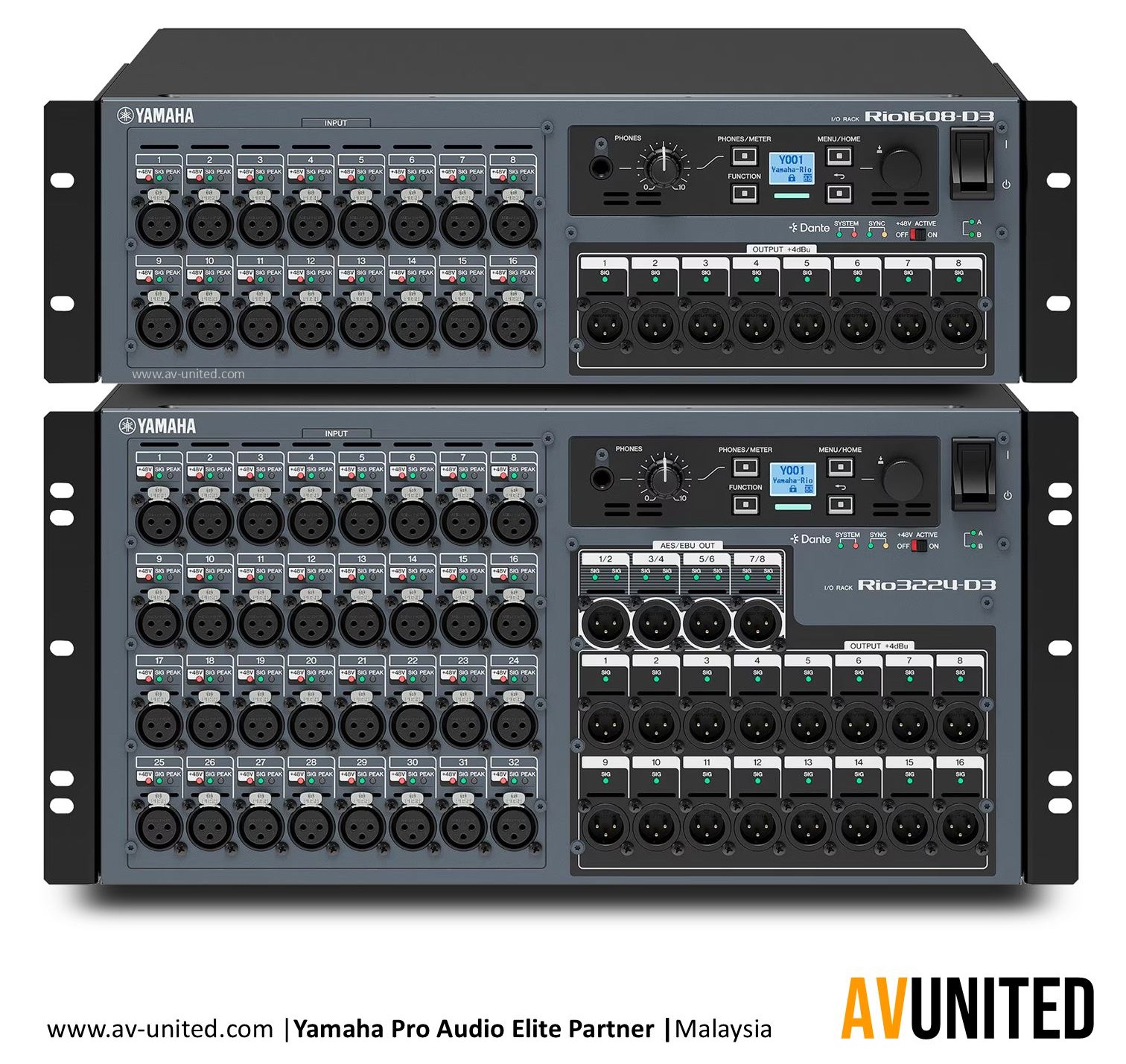 Yamaha introduced latest generation RIO-D Stageboxes